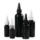 Botellas plásticas negras de la salsa del apretón del ODM 80ml FDA de Cosemic