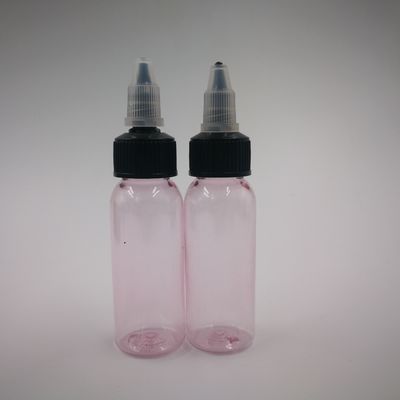 Botellas del apretón de la loción de la serigrafía 60ml del cuidado de piel