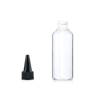 Botellas del apretón de la loción de la serigrafía 60ml del cuidado de piel
