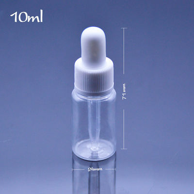 aceite esencial de la botella de descenso de 10ml Straw Teat Fliptop Cap Liquid que dispensa