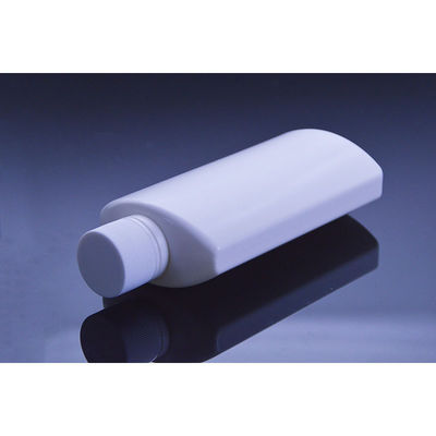 Botella blanca de sellado caliente del enjuague del HDPE 250ml