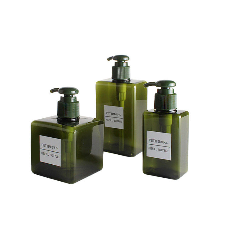 Botellas de sellado calientes de la bomba de la loción del champú 250ml del multicolor